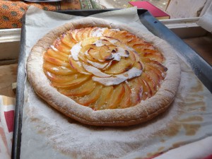 Quince tart