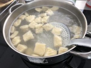 poaching gnocchi